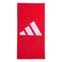 Toalla Adidas Pequeña Rojo Fluor  Oferta + Barato