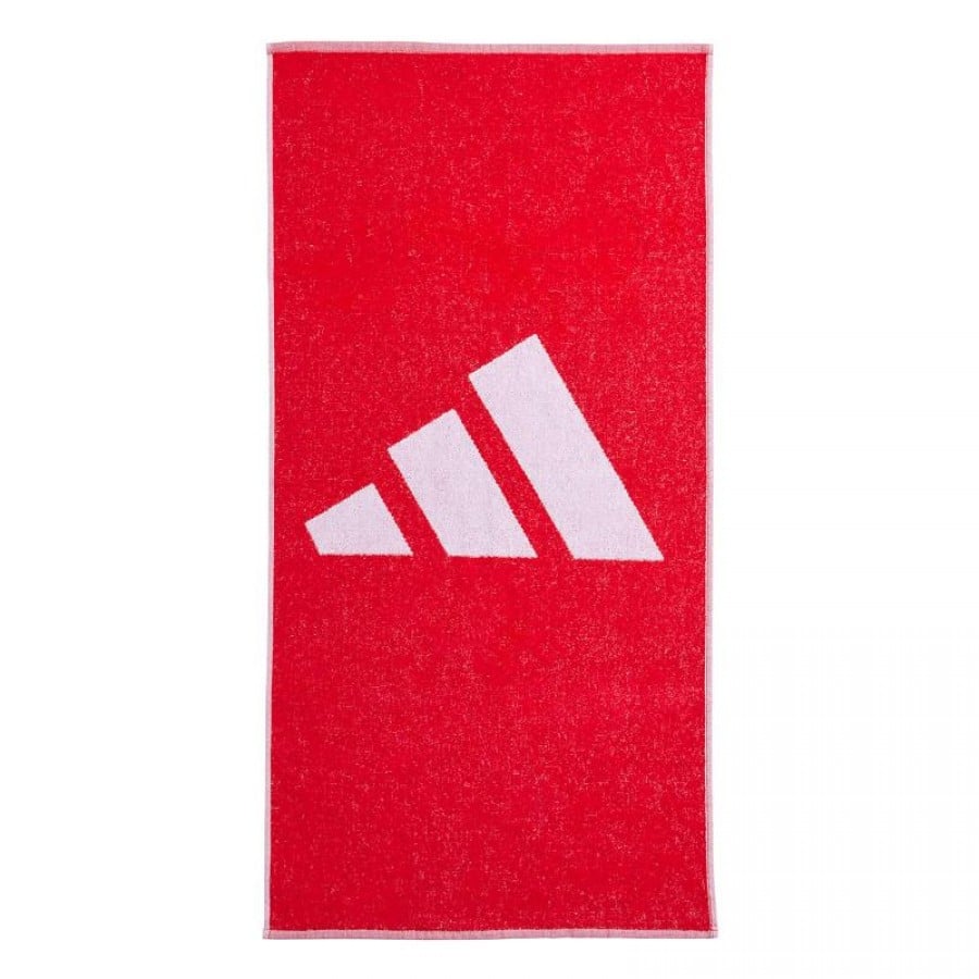 Toalla Adidas Pequeña Rojo Fluor  Oferta + Barato