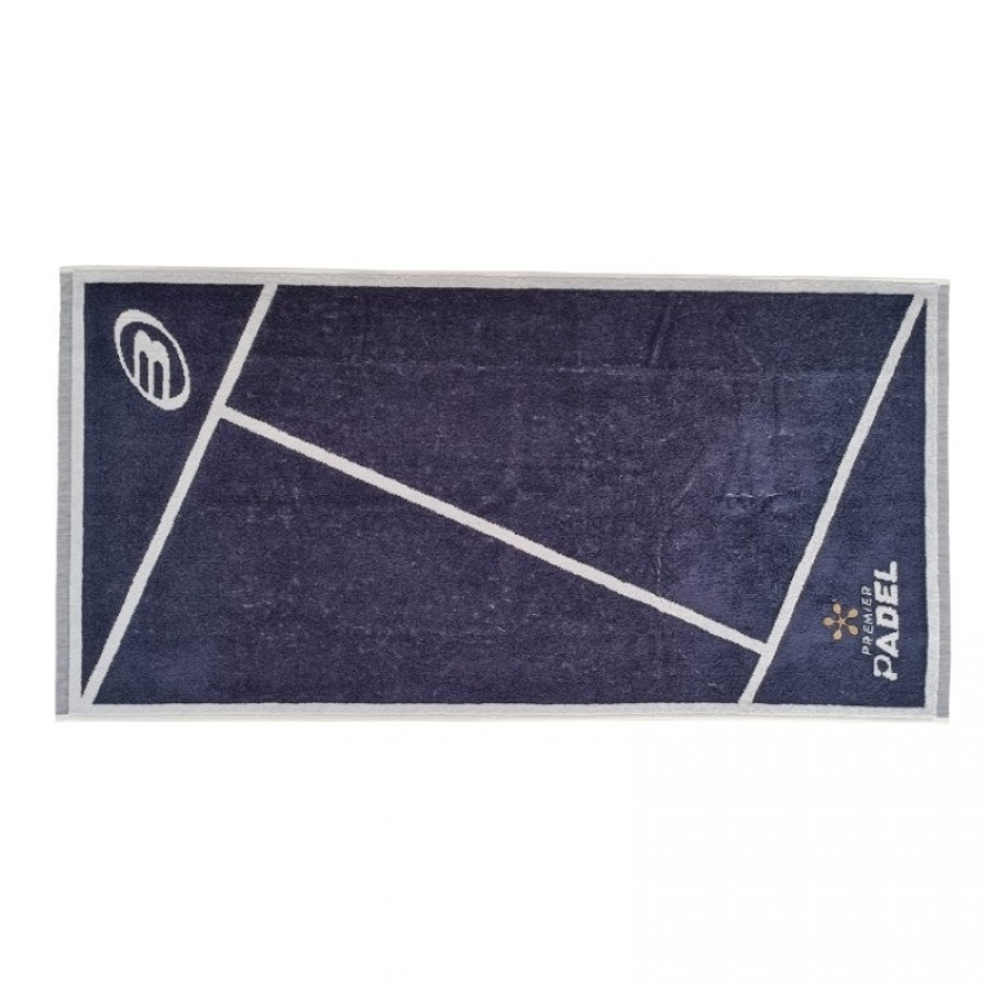 Toalla Bullpadel Premier Padel 100x50 Carbon  Oferta + Barato