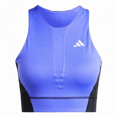 Adidas Pro Cobalt Blue Black Women''s Top Adidas Pro Cobalt Blue Black Women''s Top