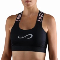 Top Endless Iconic II Negro Rosa Cristal  Oferta + Barato