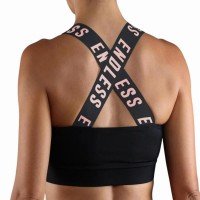 Top Endless Iconic II Negro Rosa Cristal  Oferta + Barato