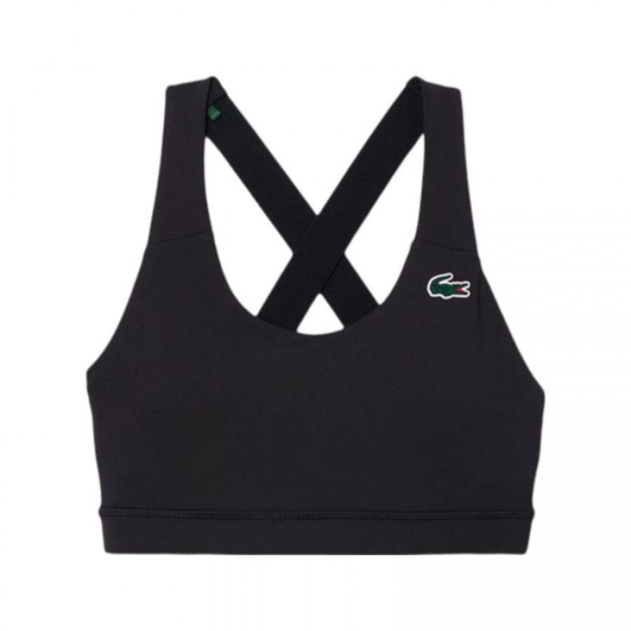 Maglietta Lacoste Sport nera  Offerta + Economico