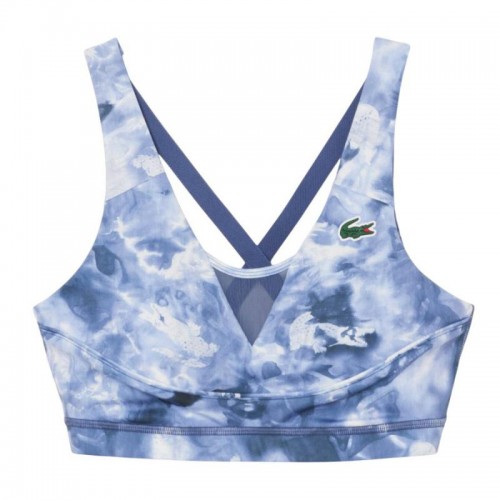 Top Lacoste Sport Violeta Azul Top Lacoste Sport Violeta Azul