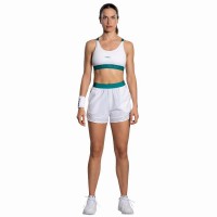 Top Nox Pro Blanco Verde Ivy Mujer