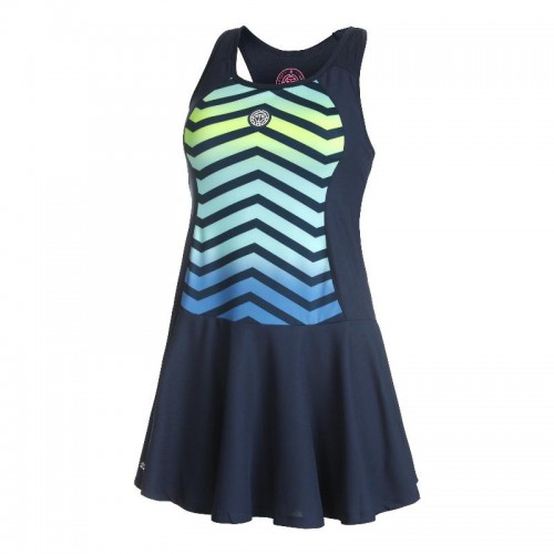 Bidi Badu Grafic Illumination Dark Blue Mix Dress Bidi Badu Grafic Illumination Dark Blue Mix Dress