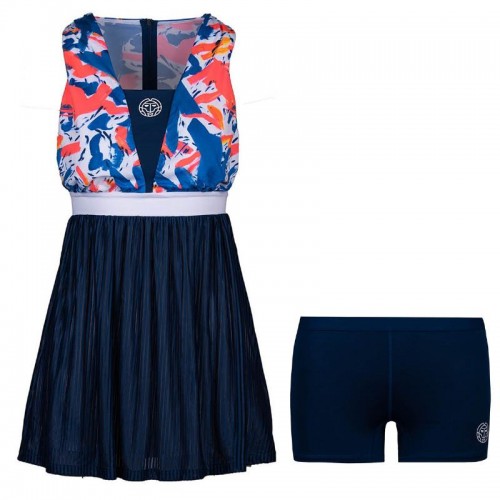 Dress Bidi Badu Kaja Dark Blue Red Neon Dress Bidi Badu Kaja Dark Blue Red Neon