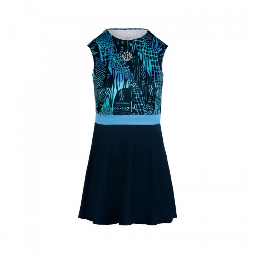 Vestido Bidi Badu Tuelo Azul Oscuro Agua Vestido Bidi Badu Tuelo Azul Oscuro Agua