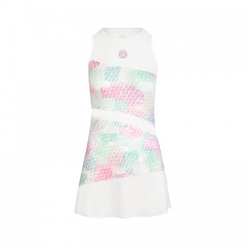 Vestido Bidi Badu Zahai Blanco Rosa Vestido Bidi Badu Zahai Blanco Rosa