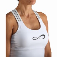 Robe blanche brillante sans fin