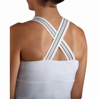 Robe blanche brillante sans fin