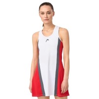 Vestido Head Club 25 Rojo Blanco  Oferta + Barato