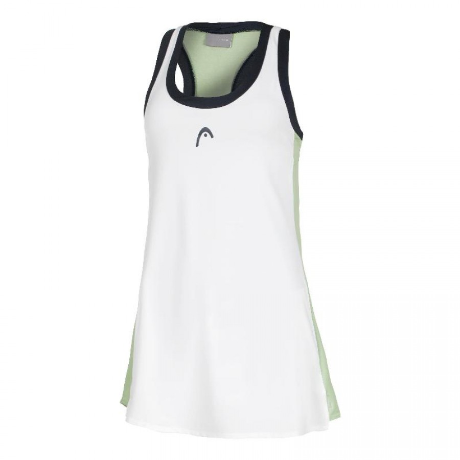 Head Play Tech Vestito Bianco Verde  Offerta + Economico