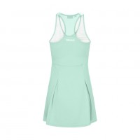 Head Spirit Dress Verde Stampa Pastello