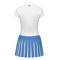 Vestido Head Vogue Blanco Azul  Oferta + Barato
