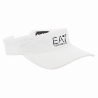 Visera Armani EA7 Tennis Pro Blanco Negro