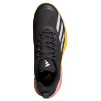 Adidas Adizero Cybersonic Shoes Black Silver Orange  PADELPOINT Adidas Adizero Cybersonic Shoes Black Silver Orange