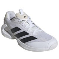 Tênis Adidas Adizero Ubersonic 5 Branco Preto Cinza  Oferta + Barato