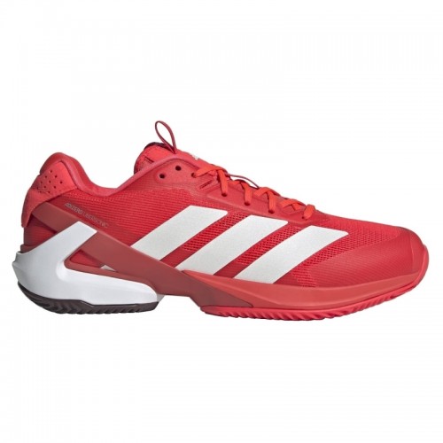Adidas Adizero Ubersonic 5 Clay Red White Sneakers Adidas Adizero Ubersonic 5 Clay Red White Sneakers