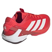Zapatillas Adidas Adizero Ubersonic 5 Clay Rojo Blanco  Oferta + Barato
