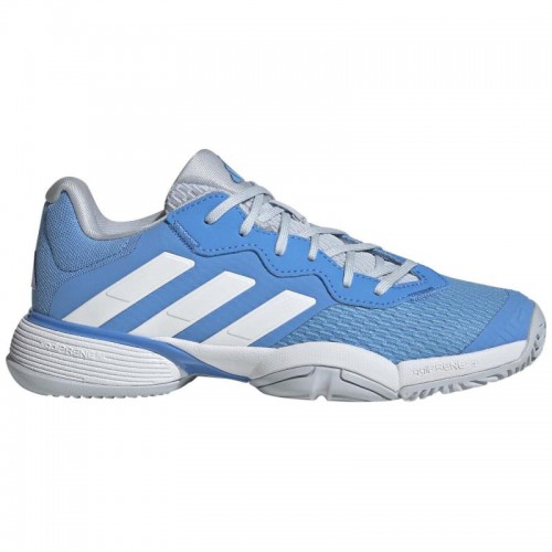 Adidas Barricade Blue White Junior Shoes Adidas Barricade Blue White Junior Shoes