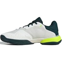 Adidas Barricade K Branco Preto Verde Júnior Tênis  Oferta + Barato