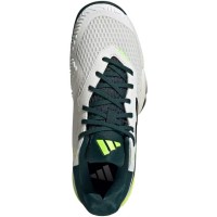 Adidas Barricade K Branco Preto Verde Júnior Tênis  Oferta + Barato