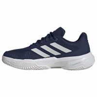 Zapatillas Adidas CourtJam Control 3 Clay Azul Oscuro Blanco