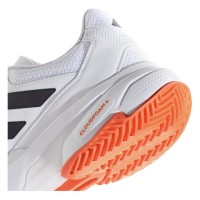 Adidas CourtJam Control 3 Clay White Orange Black Sneakers