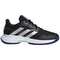 Adidas CourtJam Control Sneakers Donna Nucleo Argento Nero  Offerta + Economico