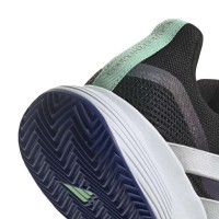 Adidas CourtJam Control Sneakers Donna Nucleo Argento Nero  Offerta + Economico