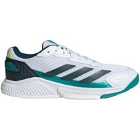 Adidas Tênis Courtquick Padel Branco Verde  Oferta + Barato