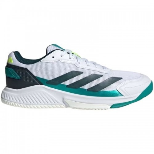 Adidas Courtquick Padel White Green Sneakers