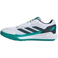 Adidas Tênis Courtquick Padel Branco Verde  Oferta + Barato