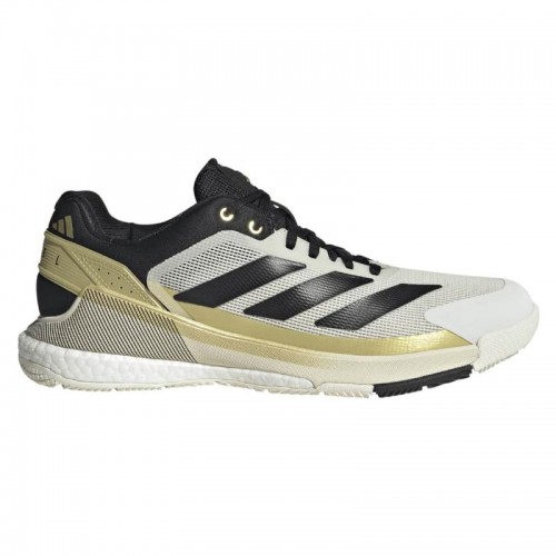 Zapatillas de Padel Adidas Crazyquick Boost Padel Blanco Negro Oro