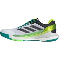 Adidas Crazyquick Boost Padel White Black Green Sneakers  Offer + Cheap