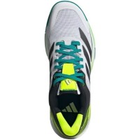 Adidas Crazyquick Boost Padel White Black Green Sneakers  Offer + Cheap