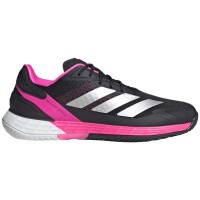 Zapatillas Adidas Defiant Speed 2 Negro Rosa Plata