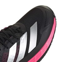 Zapatillas Adidas Defiant Speed 2 Negro Rosa Plata
