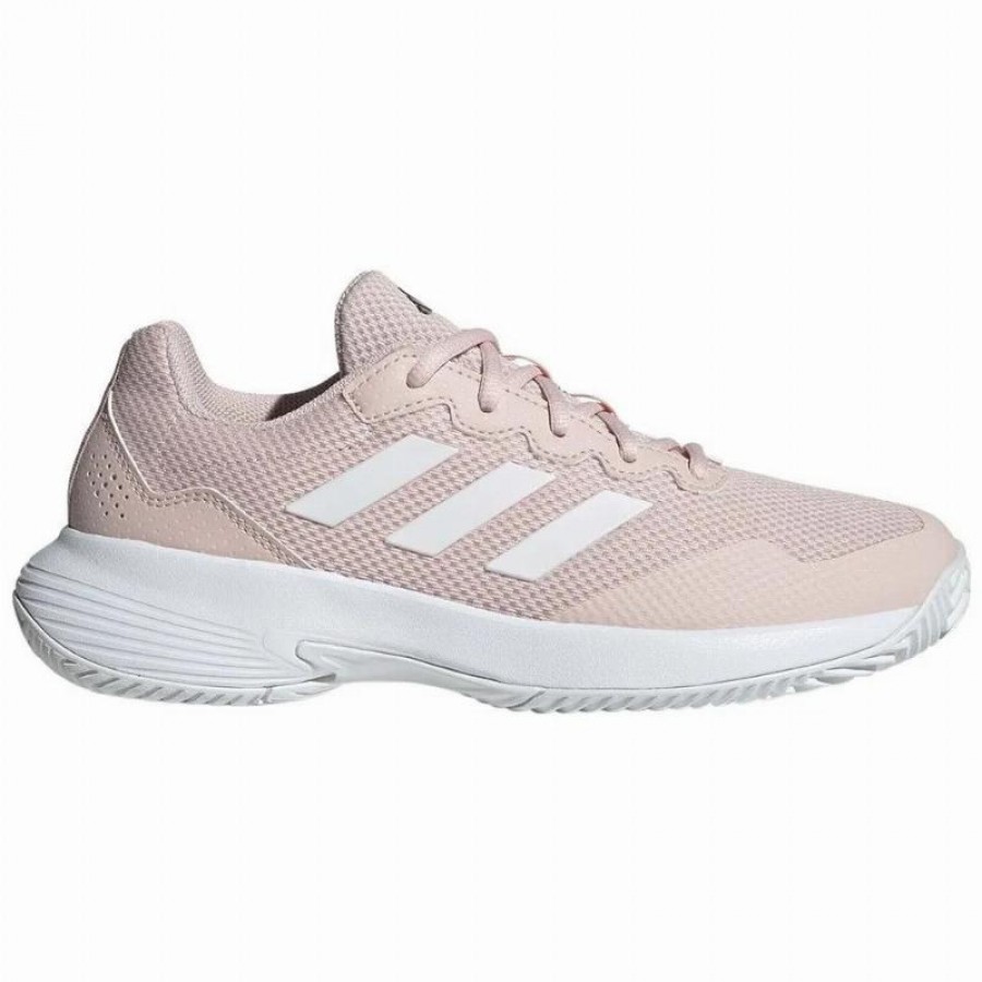 Zapatillas Adidas GameCourt 2.0 Rosa Blanco Mujer  Oferta + Barato