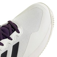 Adidas GameCourt 2 White Purple Aurora Sneakers  Offer + Cheap