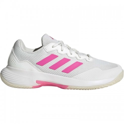 Adidas GameCourt 2 White Pink Women''s Sneakers Adidas GameCourt 2 White Pink Women''s Sneakers