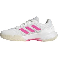 Zapatillas Adidas GameCourt 2 Blanco Rosa Mujer  Oferta + Barato