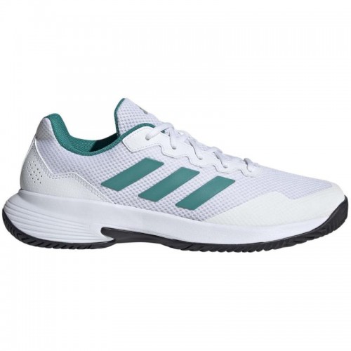 Adidas GameCourt 2 White Green Black Sneakers Adidas GameCourt 2 White Green Black Sneakers