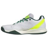Adidas Pickleball Courtflash White Black Green Sneakers