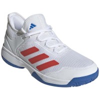 Adidas Ubersonic 4 White Junior Red Sneakers  Offer + Cheap
