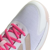 Tênis Adidas Ubersonic Branco Prata Rosa Junior  Oferta + Barato