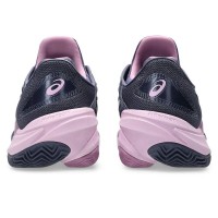 Sneakers Asics Court FF 3 Indigo Blu Bianco Donna - TERRA BATTUTA  Offerta + Economico