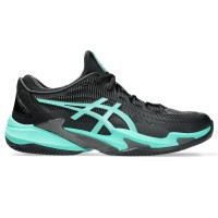 Asics Court FF 3 Clay Black Turquoise Sneakers