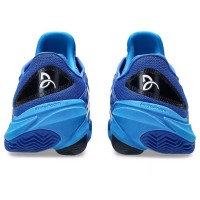 Sneakers Asics Court FF 3 Novak Blu Argilla Nero Argento  Offerta + Economico